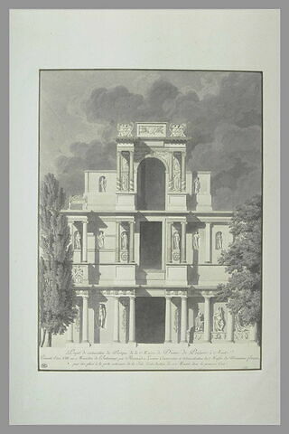 Reconstitution du portique de la maison de Diane de Poitiers à Anet., image 2/3