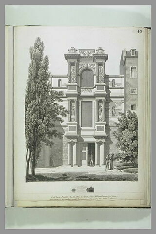 Façade du château d'Anet au Musée des Monuments Français, image 2/3