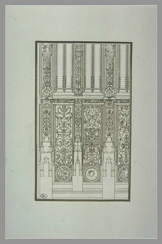 Porte de la chapelle du château de Gaillon, image 2/2