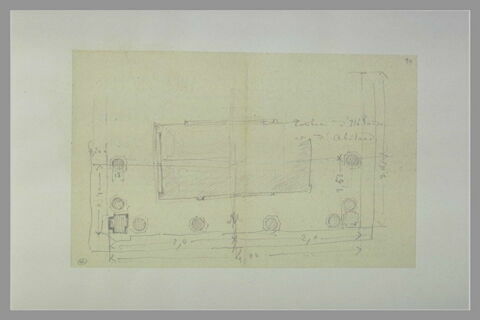 Plan du tombeau d'Héloïse et d'Abélard, image 2/2