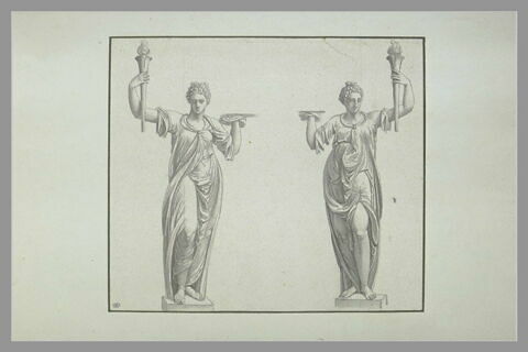 Deux sculptures de Germain Pilon, image 1/1