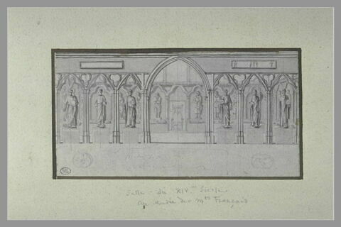 Apôtres dans leur niche, au Musée des Monuments Français, image 1/1