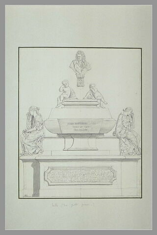 Tombeau de Jean-Baptiste Lully par Collon, image 2/2