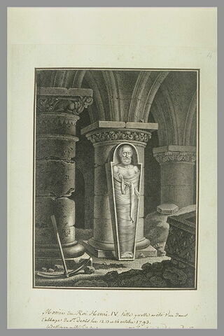 Momie d'Henri IV exhumée à la basilique royale de Saint-Denis, image 2/2