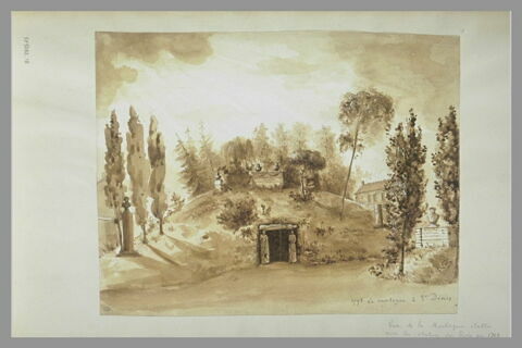 Vue de la montagne de Saint-Denis 1793, image 1/1