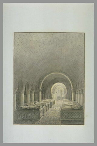 Vue de l'église basse de Saint-Denis, image 2/2