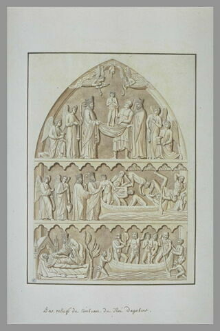Bas-reliefs du tombeau de Dagobert, image 1/1