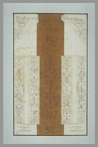 Arabesques des pilastres provenant du tombeau de Louis XII
