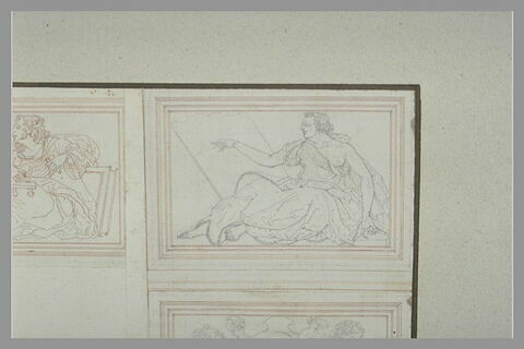 Figure, d'après les bas-reliefs du tombeau de François Ier