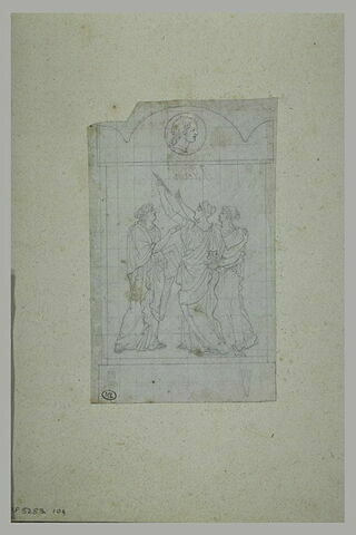 Bas-relief d'un cénotaphe, image 1/1