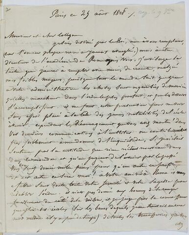Note manuscrite : lettre, image 1/1