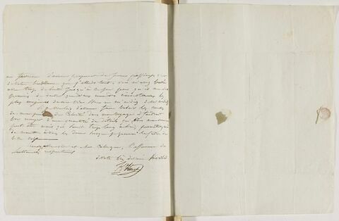 Note manuscrite : lettre, image 1/1