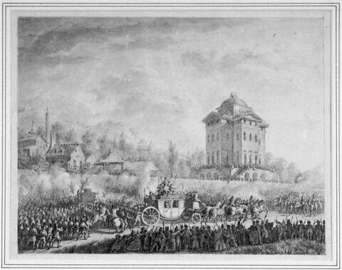 Retour de Varennes, arrivée de Louis Capet à Paris (25 juin 1791)