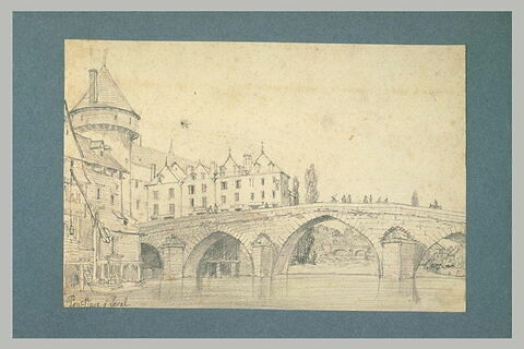 Vue du Pont Vieux à Laval, image 1/1