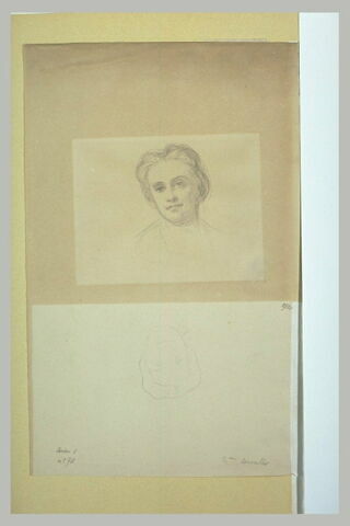 Etude pour le portrait de madame Carvalho, image 1/1