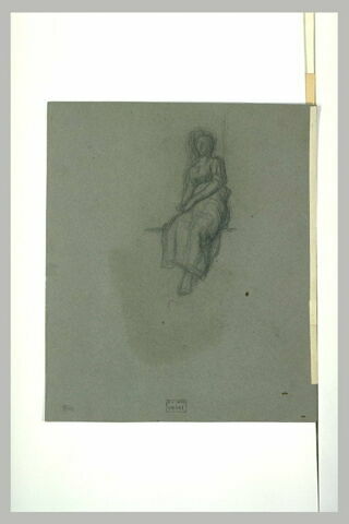 Etude pour la figure de Crescenza