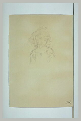 Buste d'enfant, de face, image 1/1