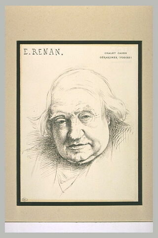 Portrait d'Ernest Renan, image 2/2