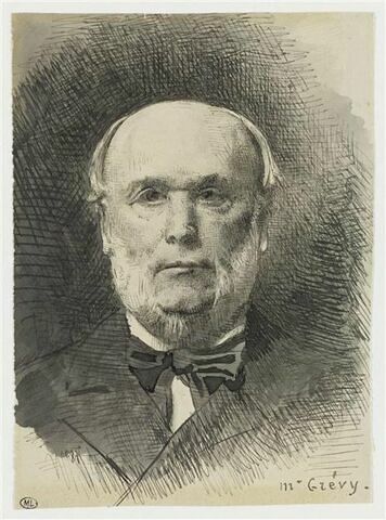 Portrait du président Grévy