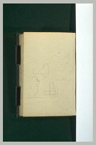 Profil d'homme ; plans, image 1/1