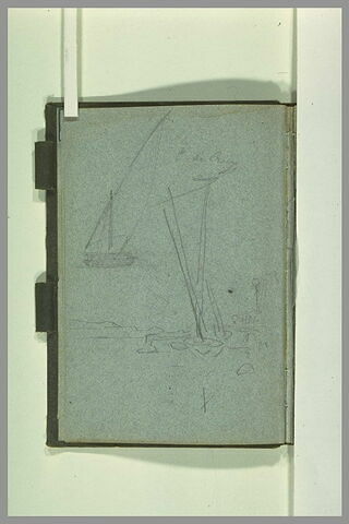 Etudes de voiliers dans une crique, image 1/1