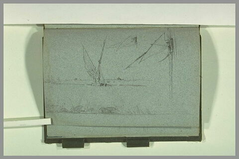 Bateaux à voiles et rivage, image 1/1