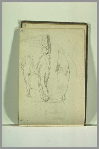 Etude de trois femmes de dos, image 1/1