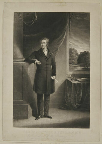 Portrait de Sir Robert Peel