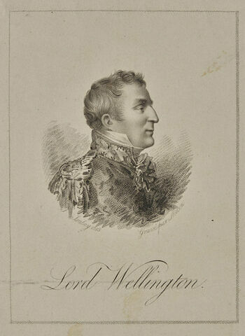 Portrait de Lord Wellington