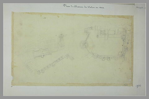 Plan du château de Windsor en 1844, image 2/2