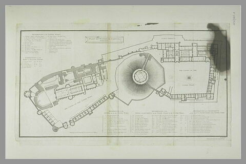 Plan du château de Windsor en 1844, image 2/2