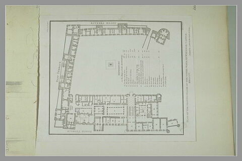Plan du premier étage du château de Windsor, image 2/2