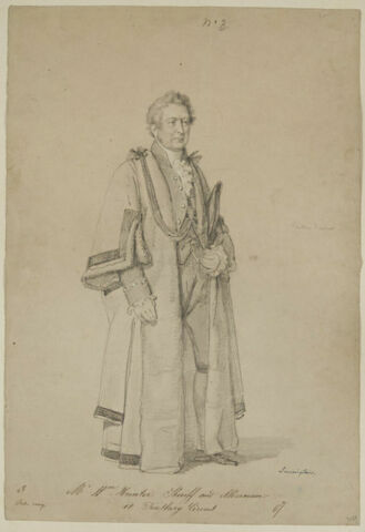 Mr WM Hunter Sheriff and Alderman, image 1/2