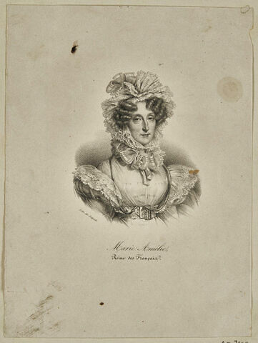 Portrait de Marie-Amélie, reine des Français