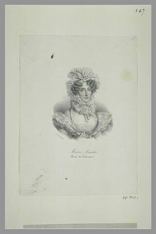 Portrait de Marie-Amélie, reine des Français, image 2/2