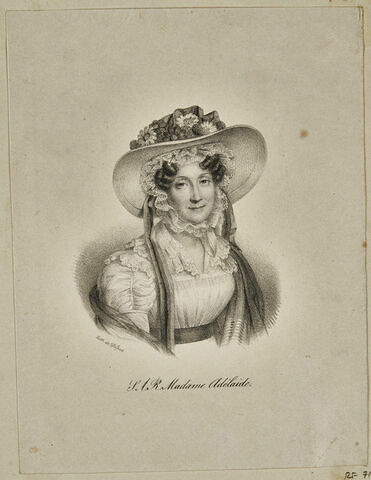 Portrait de S.A.R. Madame Adélaïde