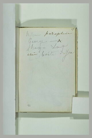 Note manuscrite, image 2/2