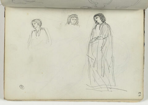 Trois études de figures, image 1/2
