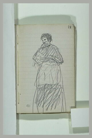 Figure debout, image 1/1