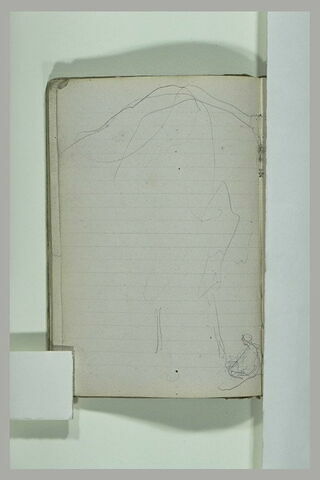 Paysage avec une figure assise, image 1/2