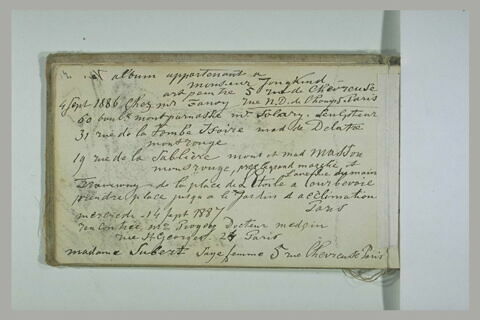 Notes manuscrites, image 1/1