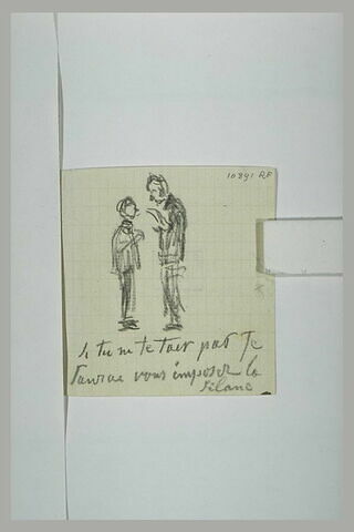 Deux figures se faisant face, image 1/1