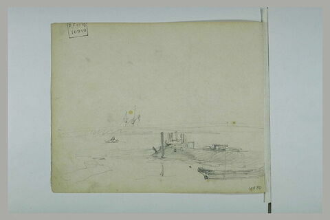 Paysage de mer avec un petit promontoire, image 1/1
