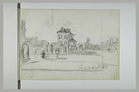 Maisons au croisement de deux routes, image 1/1