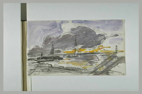 Marine avec un ciel sombre, image 2/2