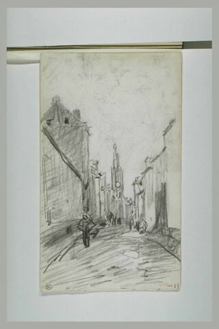 Rue avec une église, image 1/1