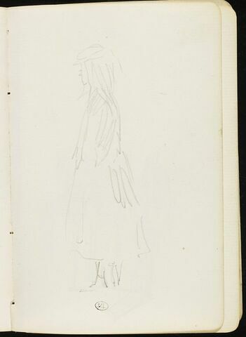 Croquis d'une jeune fille, image 1/1