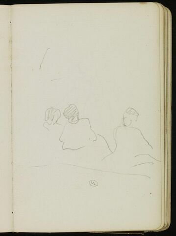 Croquis de femmes assises, image 1/1
