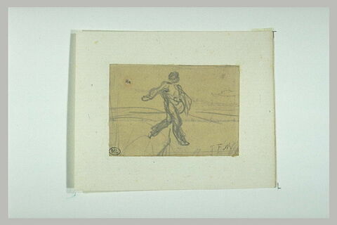 Etude pour l'un des Semeurs (1850), image 1/1
