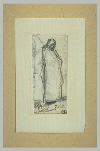 Figure drapée debout, image 1/1